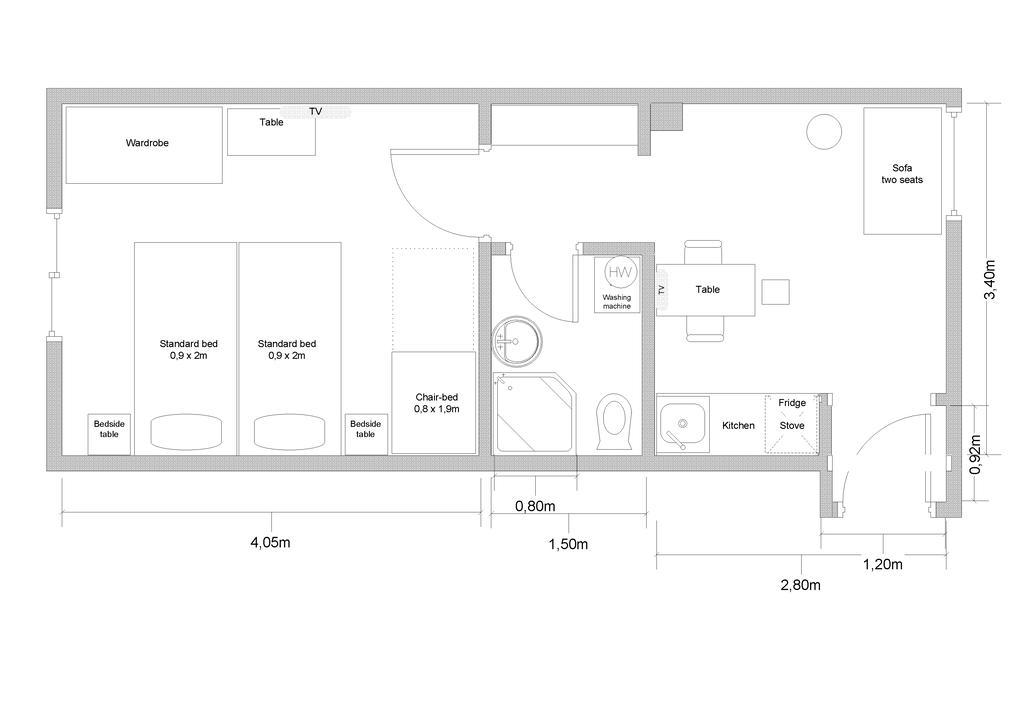 Apartment Skarica Zara Esterno foto